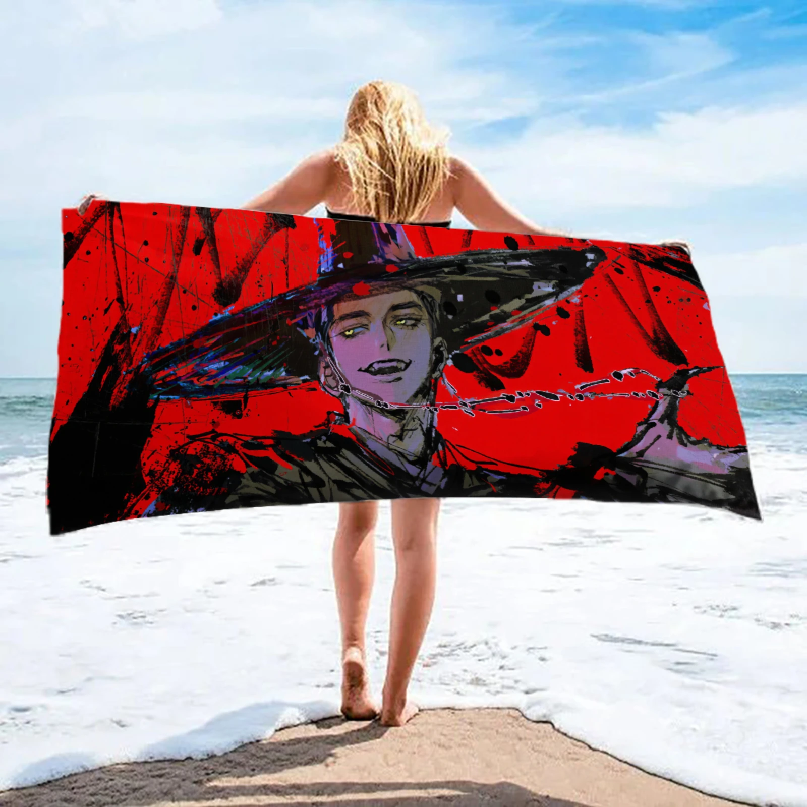 KPOP пляжные полотенца SajaBoys из микрофибры, быстросохнущее банное полотенце, лучшие подарки на день рождения для девочек и женщин, крутое полотенце для вечеринки