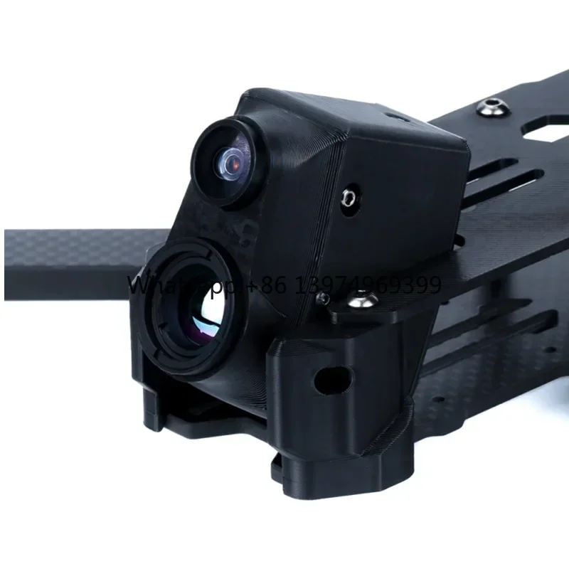 Dual camer Model with Thermal Imaging and FPV Metal DIY Day and Night 256*192 camer for FPV drne manufacturer