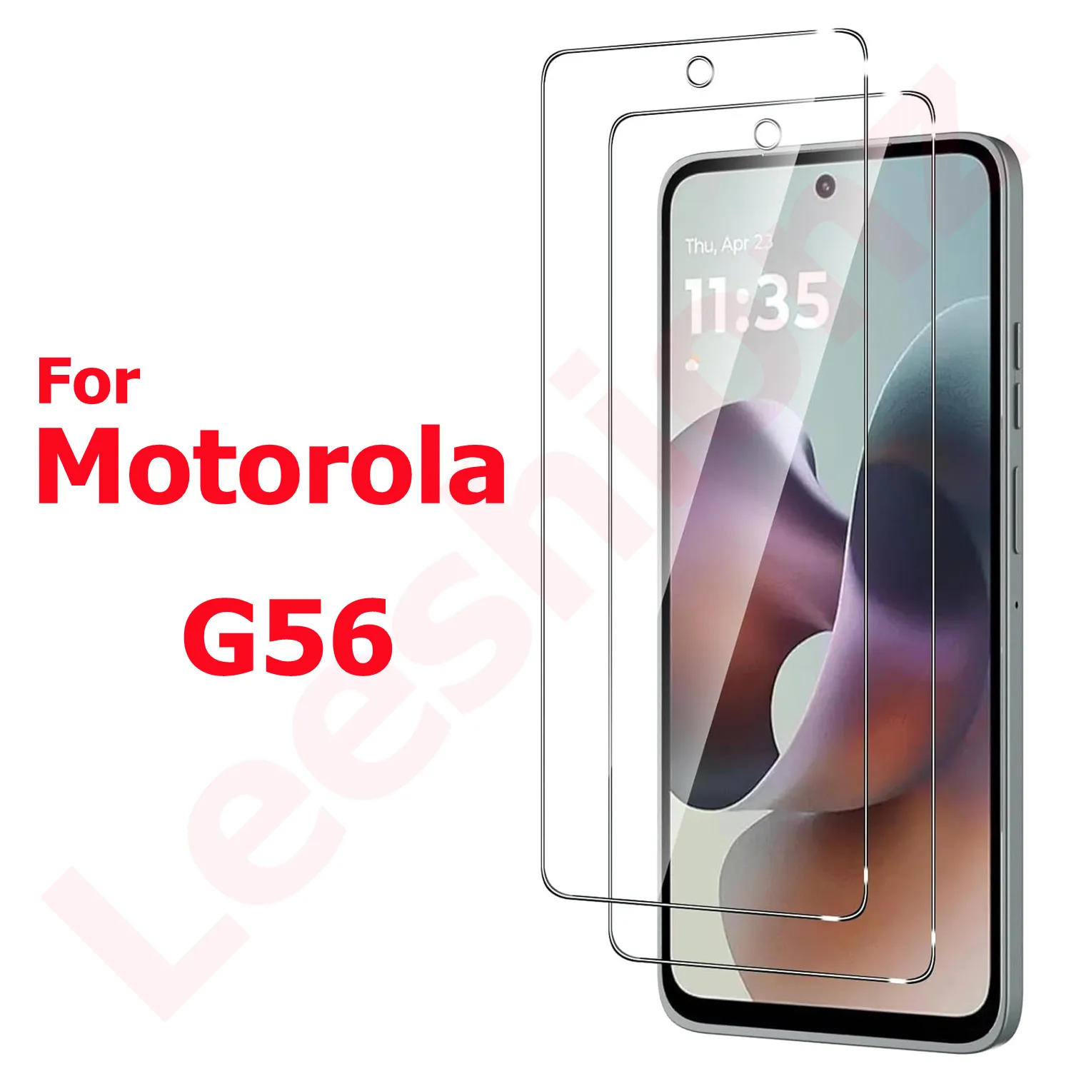 

For Motorola G56 tempered Glass protective film, scratch resistant and bubble free, 9H hardness