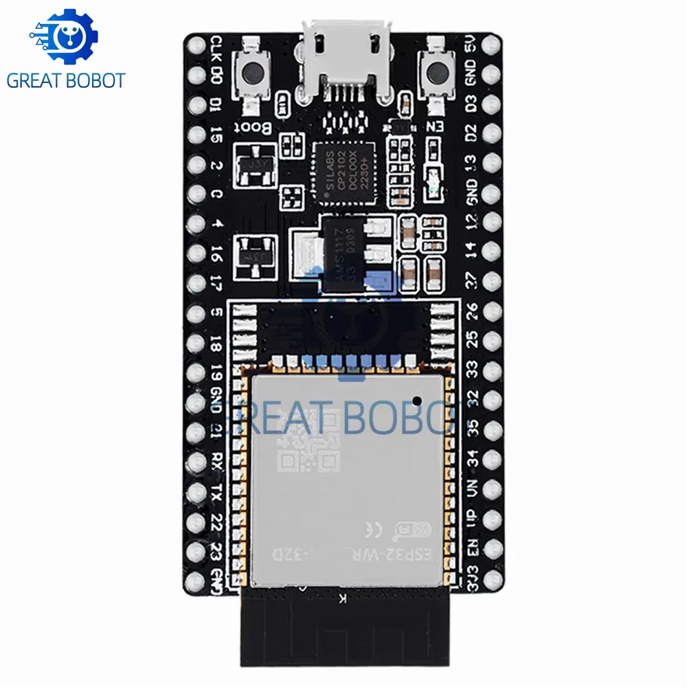 ESP32 - لوحة Dev-KitC الأساسية: لوحة تطوير ESP32 لـ Arduino مع ESP32 - WR - 32D و ESP32 - WR - 32U #6