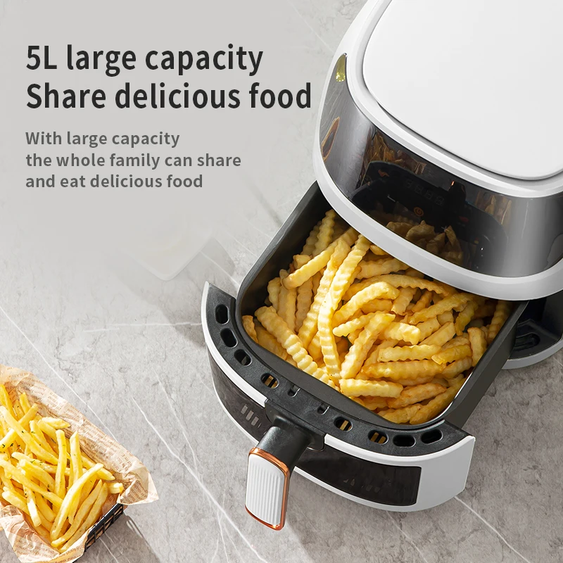 1350W Digital Air Fryer, Trans - Air Fryer 5L Digital 评论和价格