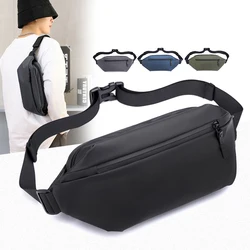 New Outdoor Casual Fashion Waist Bag Men's Shoulder Crossbody Bag Multi-purpose Waterproof Travel Chest Portable and Durable