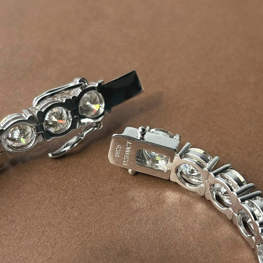 Thumbnail 3 - #2 Trending Moissanite Tennis Bracelets Right Now