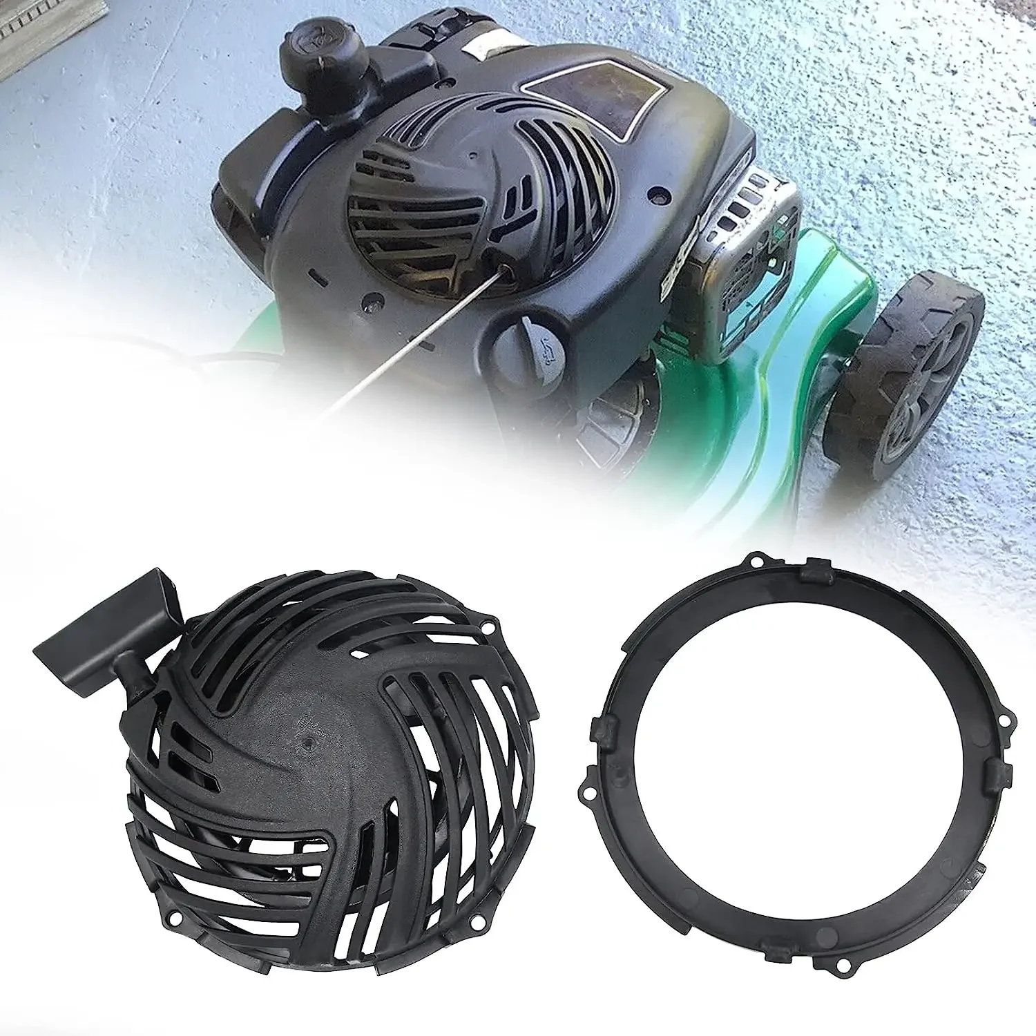

Стартерная сборка (ремкомплект) для двигателей Briggs & Stratton 08P502, 550E, 550EX, 125cc, 140cc, замена 595355, 593961