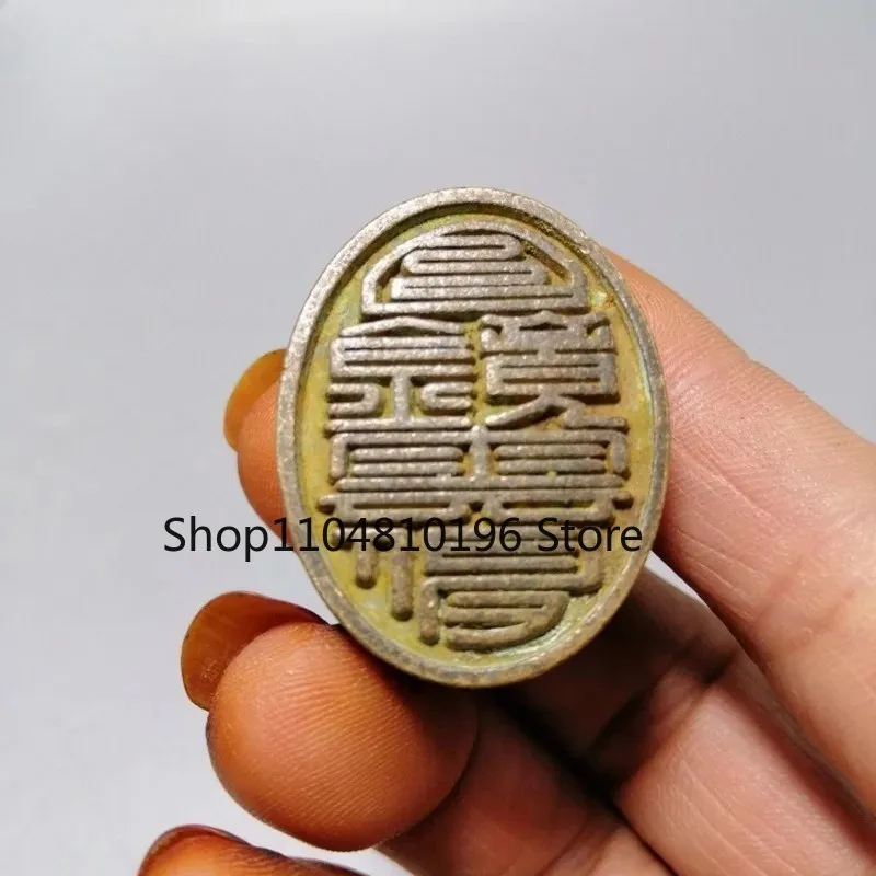 Han Dynasty Tortoise Seal Collectibles Miniature Replica Bronze Seal