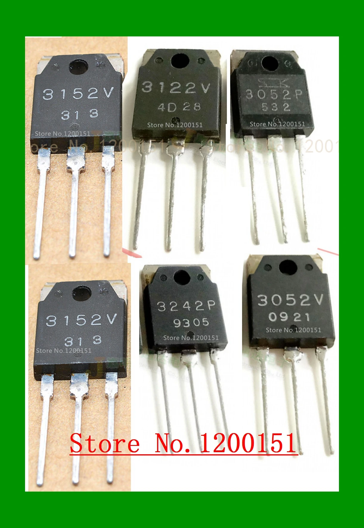 5pcs/lot SI3152V 3152V SI3122V 3122V SI3052P 3052 SI3052V 3052V SI3242P 3242P TO-3P