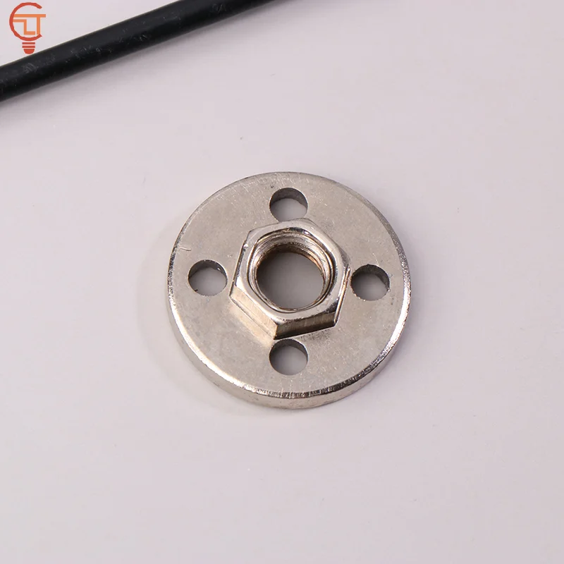1PC Angle Grinder Pressure Plate Inner Outer Flange Nut Quick Release Locking Hexagon Nut Power Tools Accessories