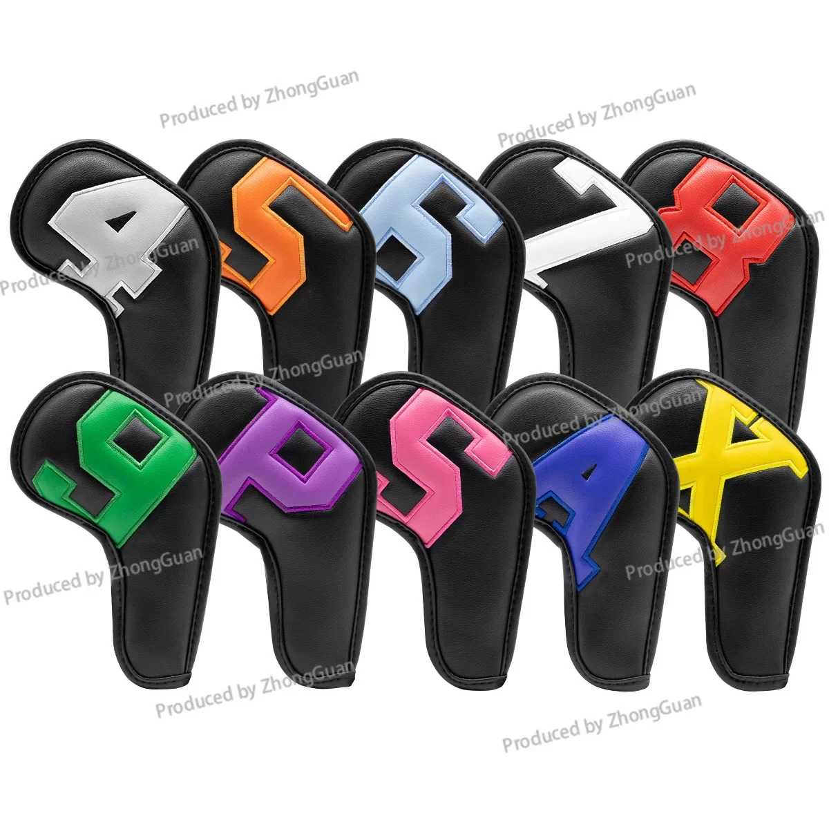 Supplies PU Protective Cover GOLF CLUB Iron Cover IRON Head Golf Club Cover