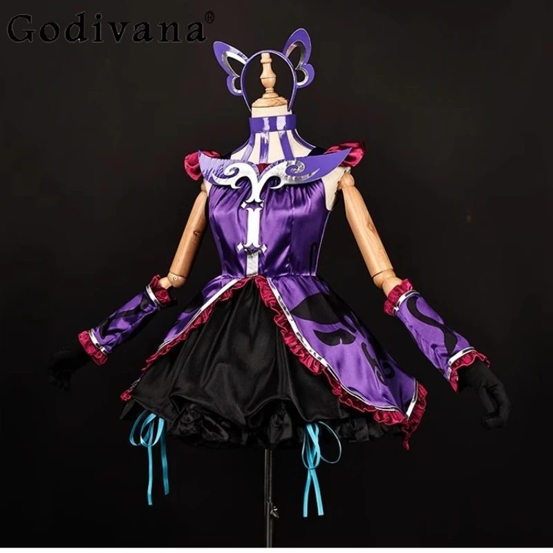 IdentityⅤCostume Lolita Dress Girls Sleeveless Princess Dress for Hallowees Women's Christmas Role Play Cos Dress Set