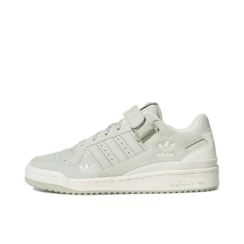 

Adidas Forum Low H01945 | Unisex Mint Green Shoes W/ Vintage Basketball Design & Durable Outsole