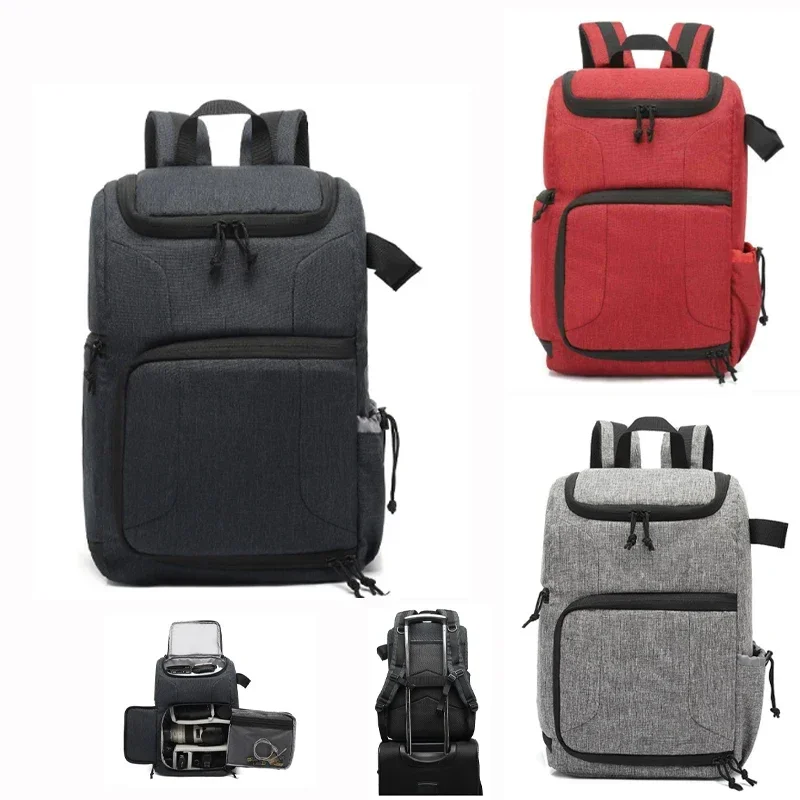 

Водонепроницаемая сумка большой емкости для фотокамеры, рюкзак для ноутбука, портативный дорожный штатив, сумка для объектива, сумка для видеозеркальной камеры