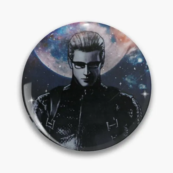 Galaxy Wesker  Soft Button Pin Clothes Brooch Gift Cartoon Funny Hat Lover Jewelry Fashion Creative Badge Women Metal Cute