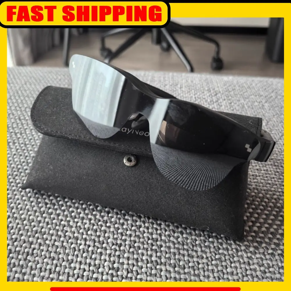 

New RayNeo Air 4 Pro Smart AR Glasses,Supports HDR10, 3840Hz, 4 Speakers, 1200 Nits,Micro-OLED Dual-layer Screen, Clearer