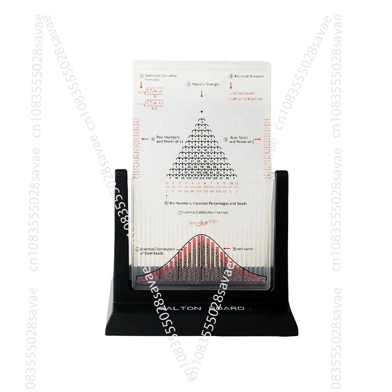 

Galton Board Normal Distribution Model Scientific Desktop Ornament Stress Relief Prediction Gift Teaching Instrument
