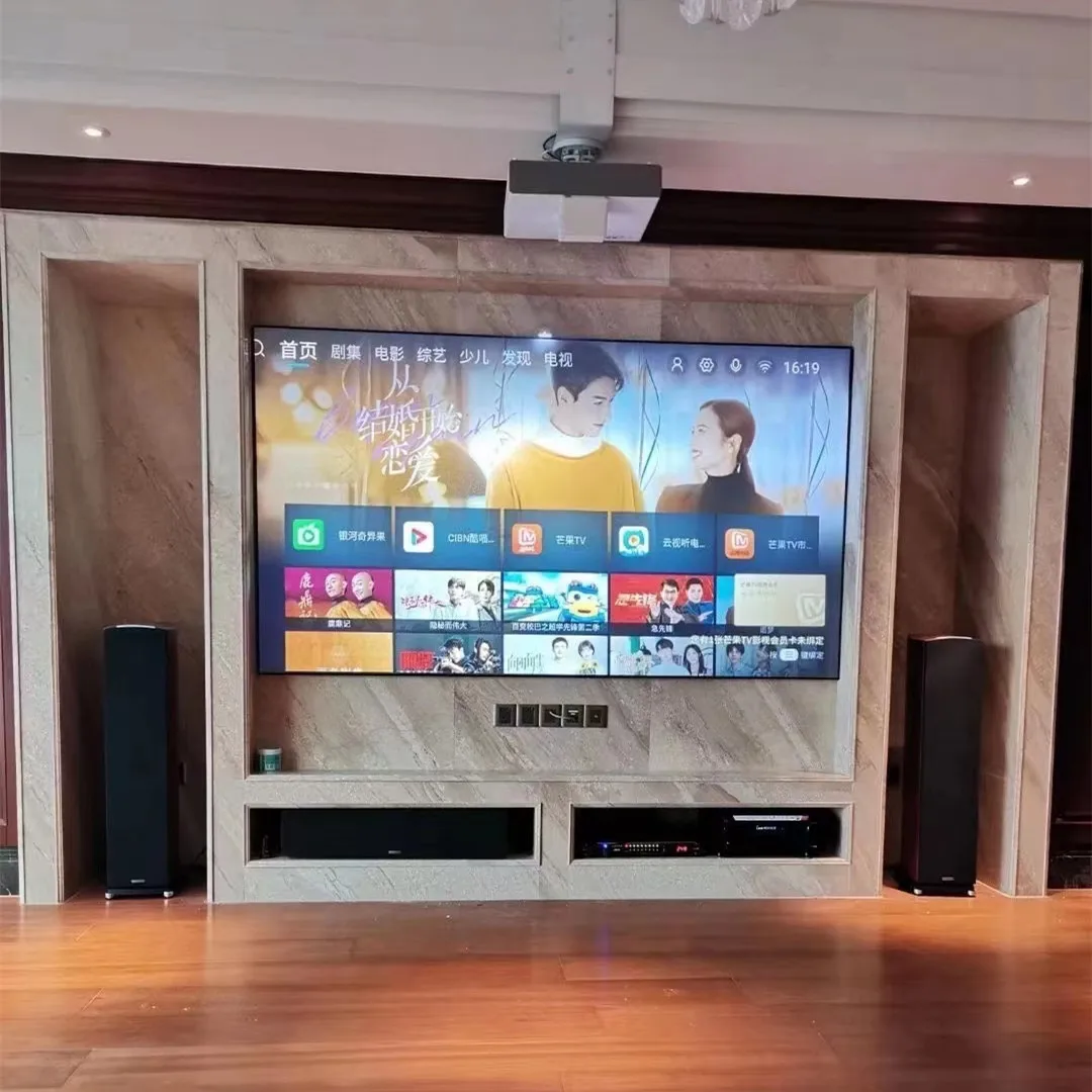 

Diwell 135 - 200 Inch 16:9 Best Quality Fixed Frame Projector Screen