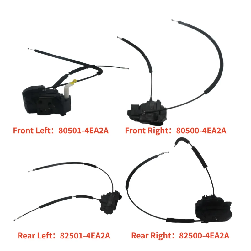 

80500-4EA2A Привод замка передней и задней левой/правой двери для Nissan Qashqai J11E 2013-2018 80501-4EA2A 82500-4EA2A 82501-4EA2A