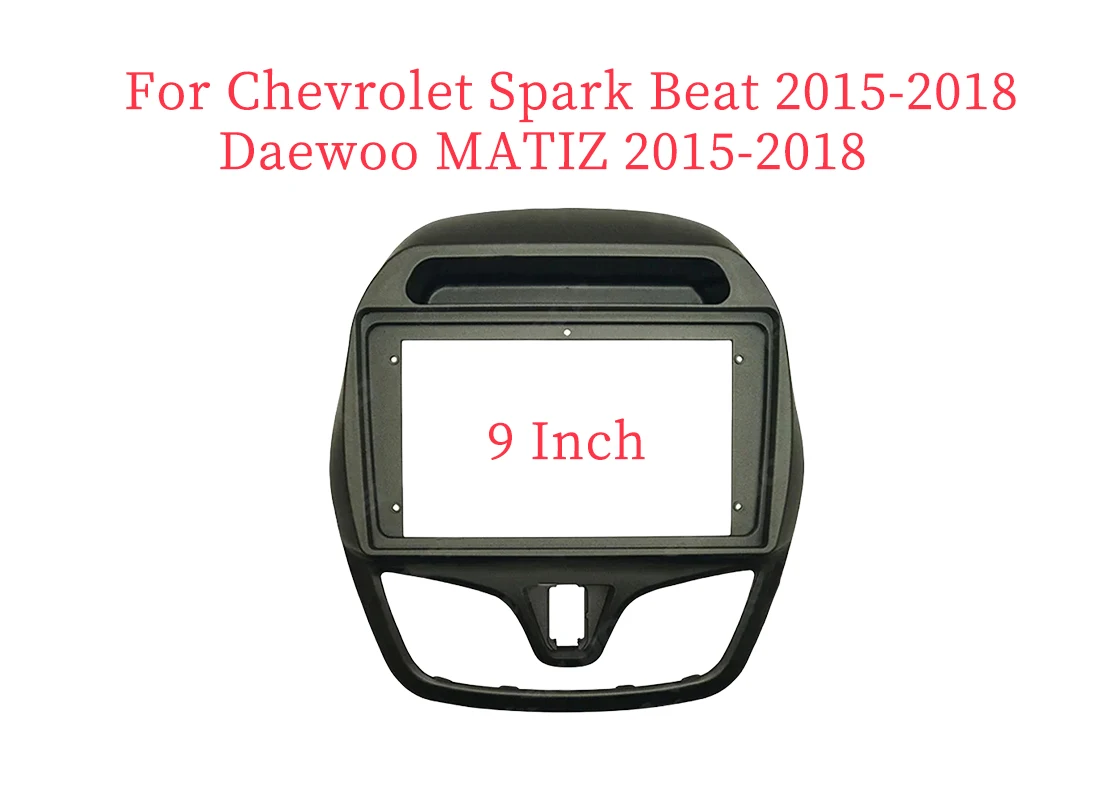 9 Inch Car Frame Fascia Adapter Android Radio Dash Fitting Panel Kit For Spark Baic Beat Daewoo Matiz 2015-2018