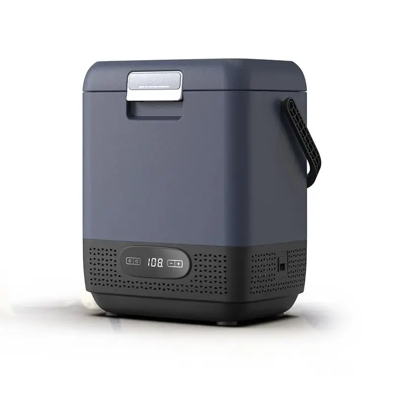 

15L Mini Cooler Box Fridge AC DC Car Refrigerator Compressor Cooling Food Drink Insulin for Home Outdoor Caravan Vehicle