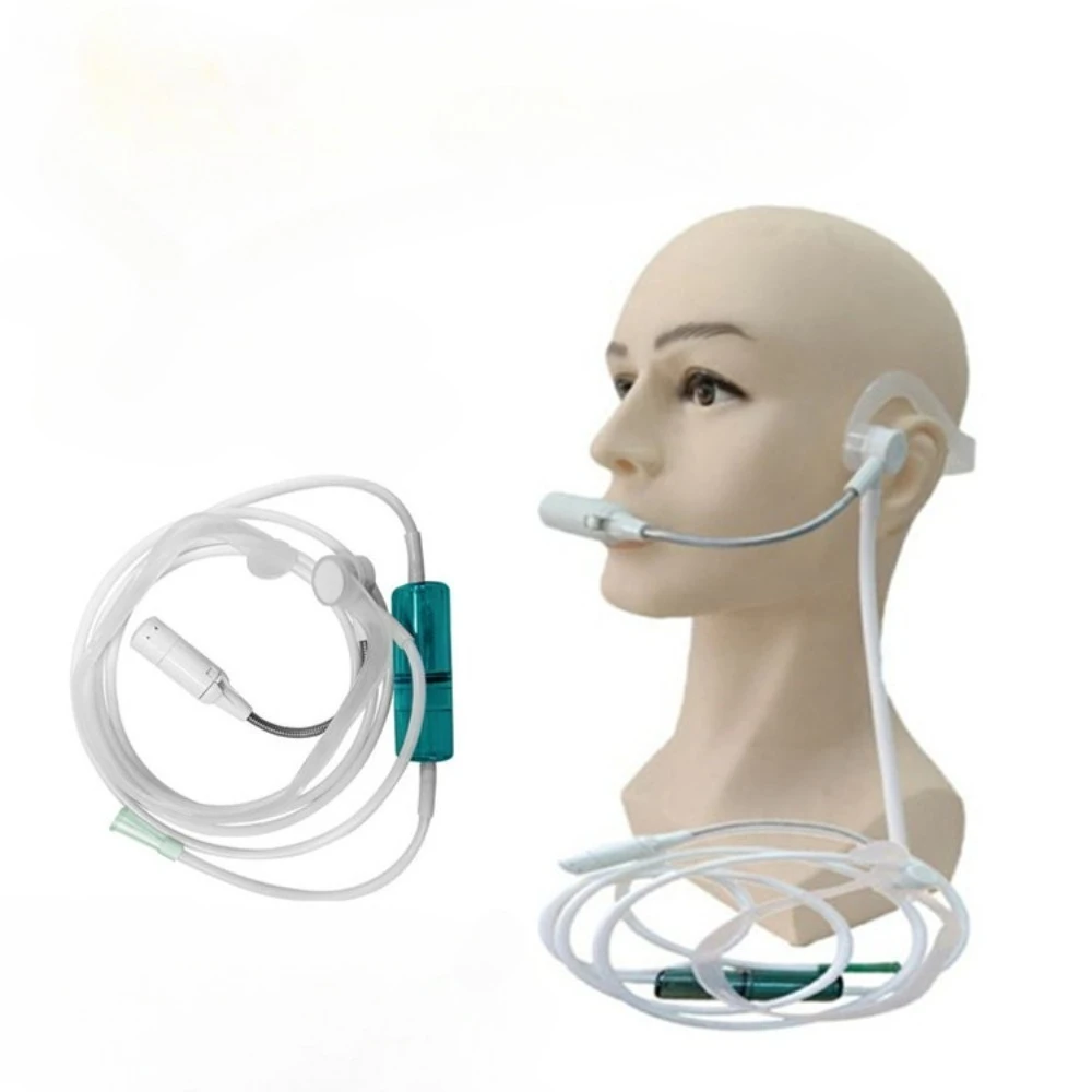 

Universal Silicone Earphone Oxygen Inhalation Tube Medical Household Hydrogen Inhalation Machine Accessory with Water Collector
