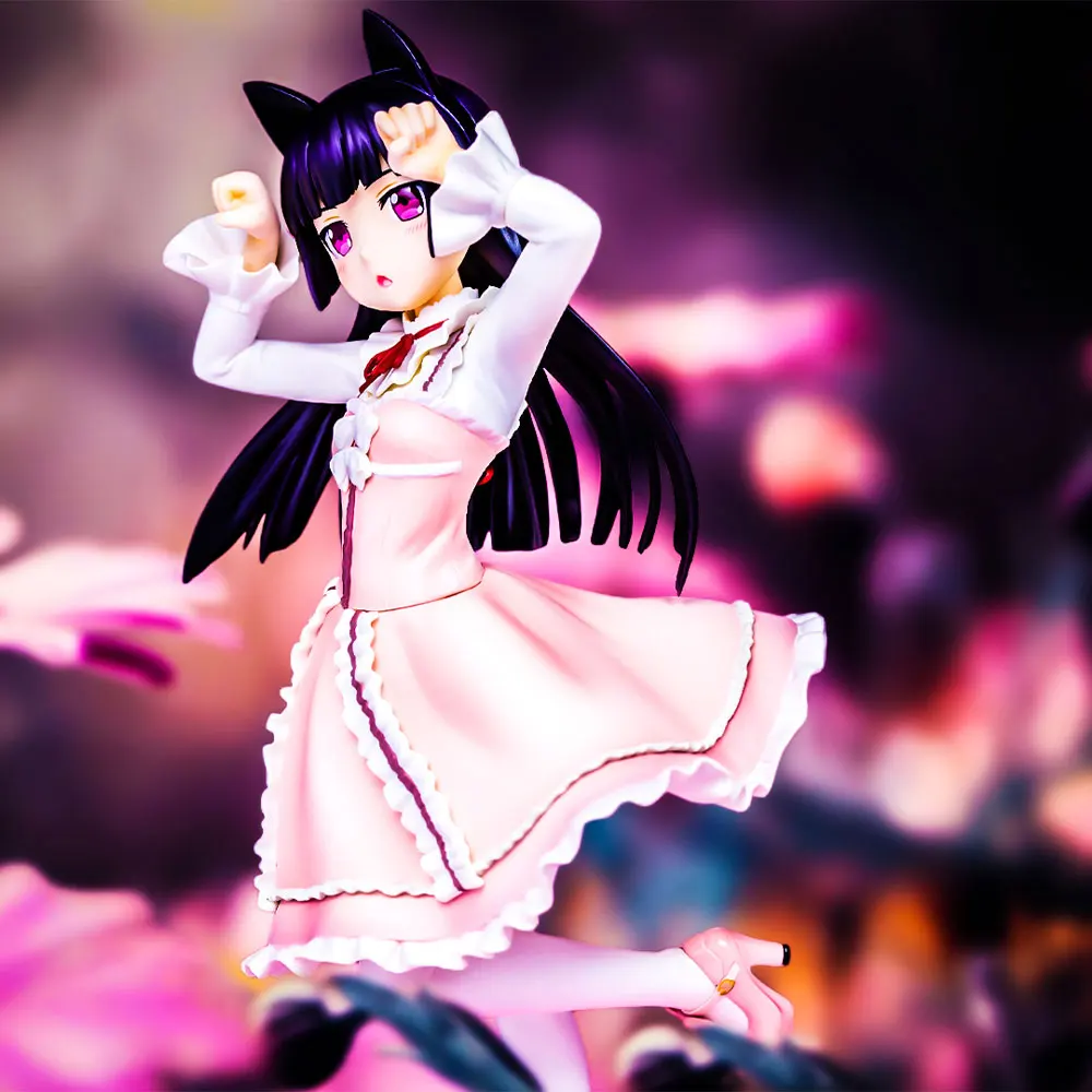 22CM Anime Ore no Imouto ga Konna ni Kawaii Wake ga Nai Figurka Gokou Ruri Stojak Animacja Model Zabawki Prezenty Kolekcja Dekoracja