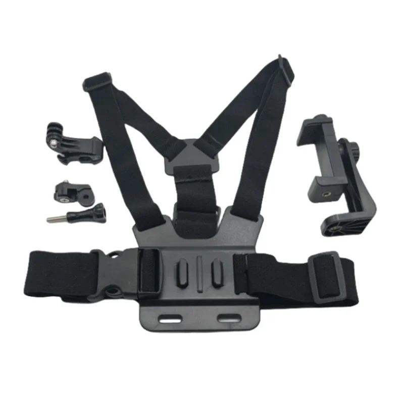 First-Person Perspective Accessories Phone Chest Strap Harness Chest Mount Strap Holder Cellphone Chest Strap