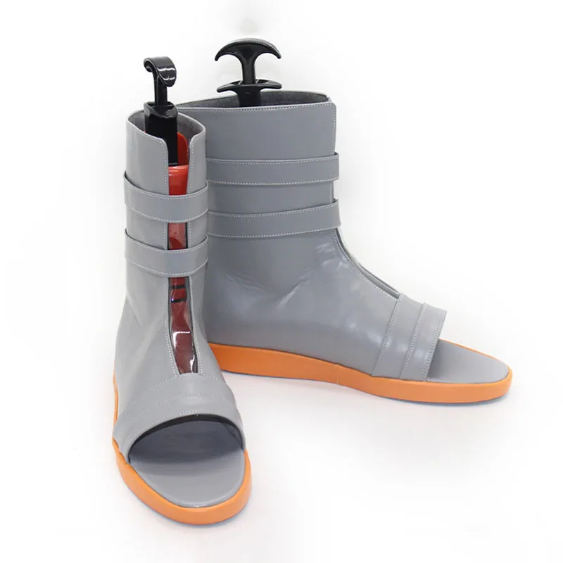 Buty do cosplayu Gachiakuta August, botki anime, płaskie buty ze skóry PU, rekwizyty na Halloween, karnawał, buty do kostiumu dla kobiet i mężczyzn