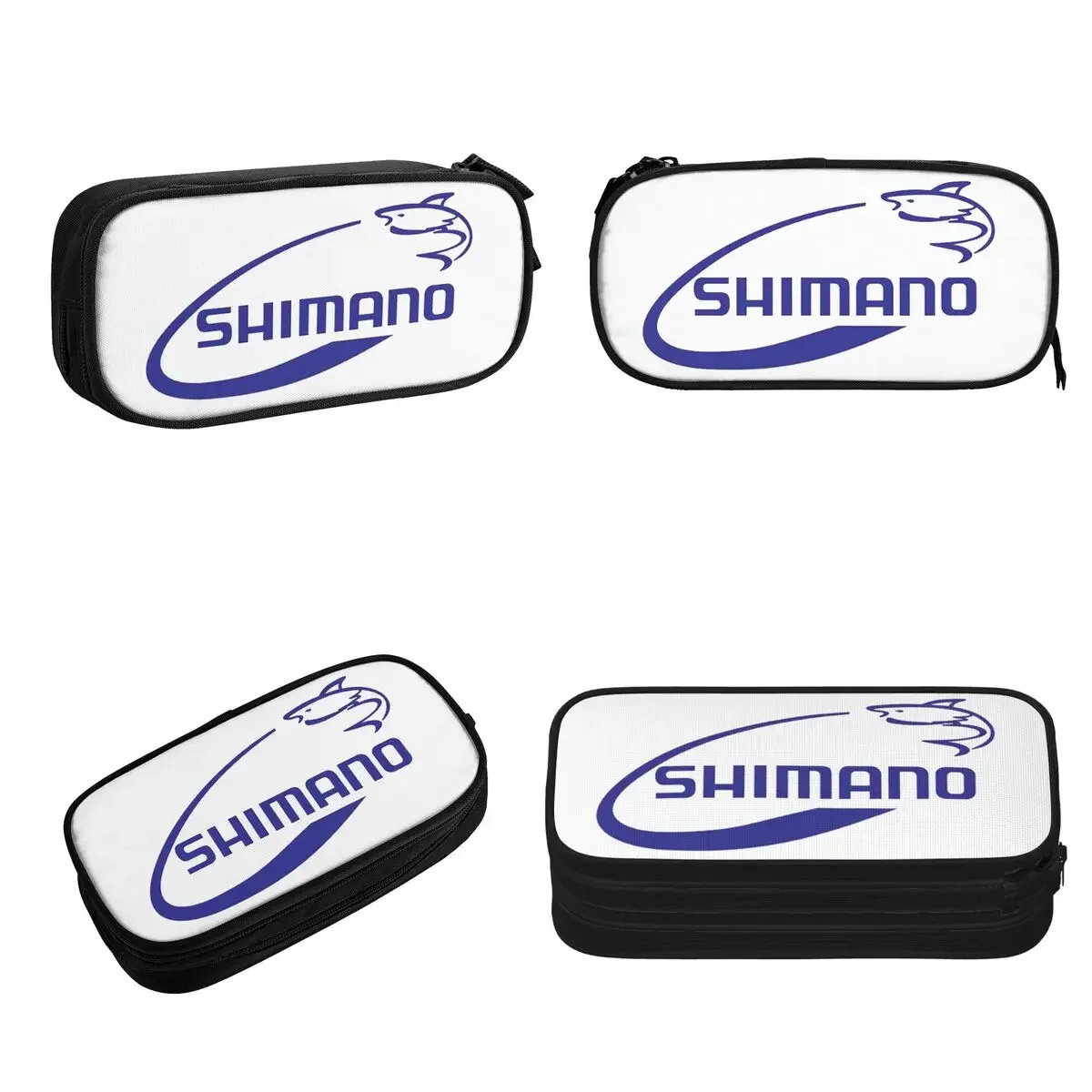 Shimano Fishing Fish Merch Pencil Cases Big Capacity Pen Bags Pen Box Pencil Pouch For Boys Girls Students Stationery School