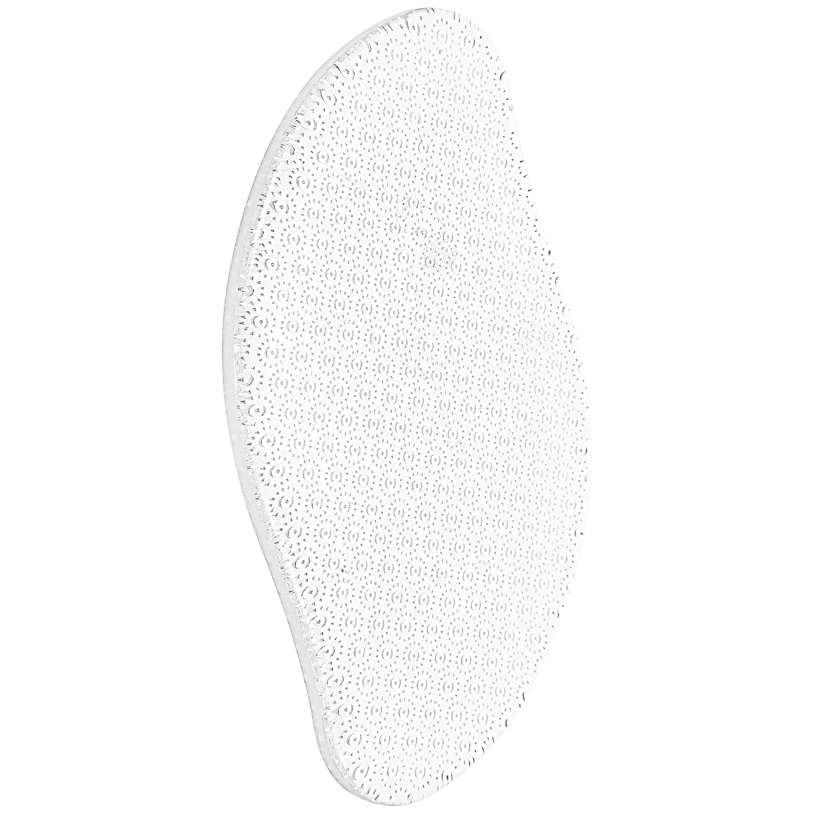 

Glass Foot File Pedicure Scraper Exfoliating Callus Remover Portable Foot Care Tool Nail Buffer Lightweight Durable White Color