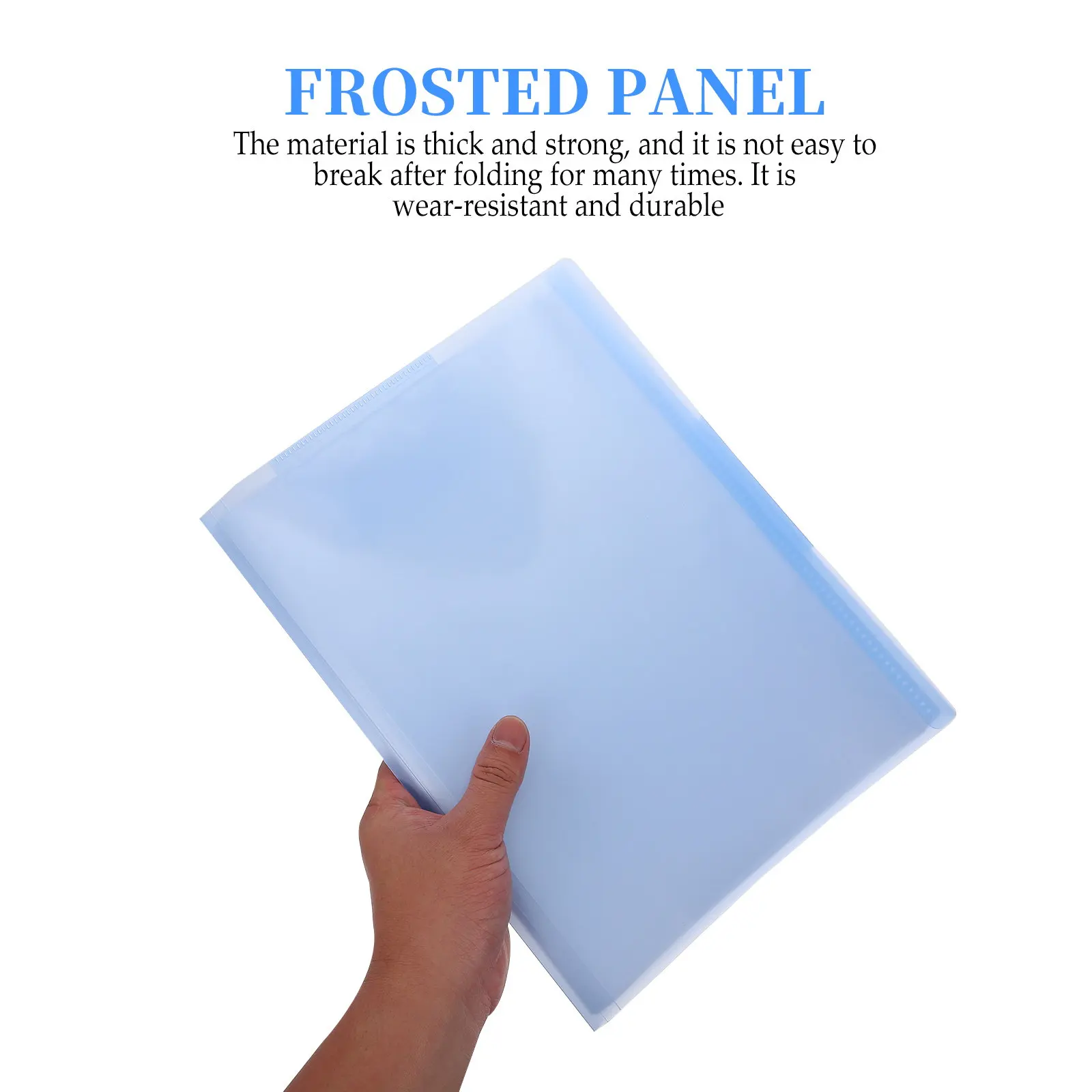 

1Pcs Test Paper Storage Bag 40 Pockets A3 File Folder Portable Document Organizer for Office School Student Filing