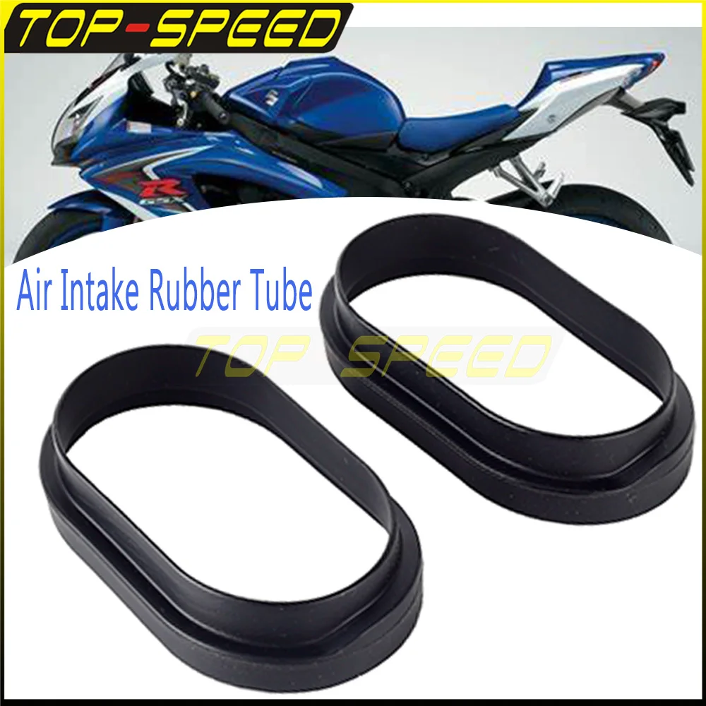 

1 Pair Motorcycle Ram Air Intake Tube Rubber Mesh Protector Cover For SUZUKI GSXR 1000 750 600 GSXR600 GSXR750 2006-10 GSXR1000