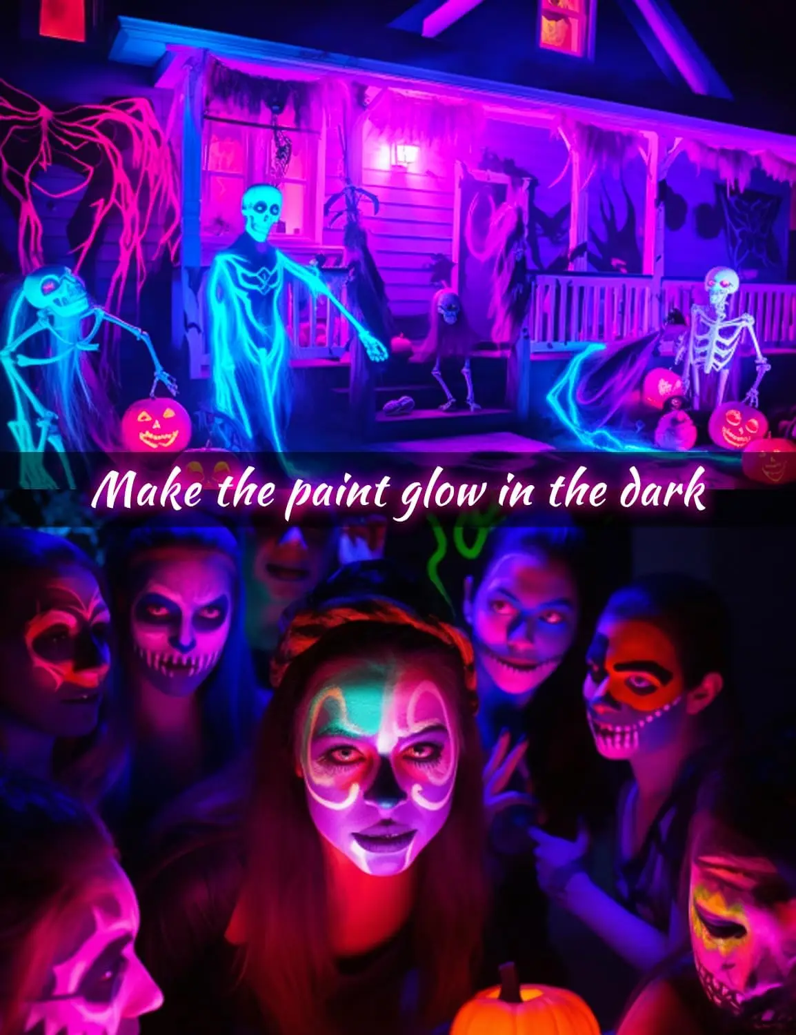 E27 E26 Halloween 12W A19 Uv Blacklight Uva Niveau 395nm Golflengte Gloed In De Donkere Led Uv Zwarte Gloeilampen Voor Body Art Verf