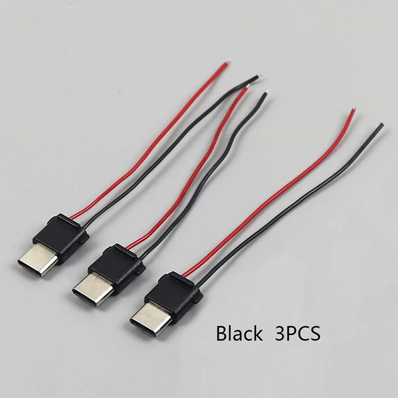 1/3/5/10 Stück Typ-C Stecker mit Widerstand Kondensator Typ-C Modifizierter Stecker für Mobiltelefon Powerbank Spezialanschluss C-Port
