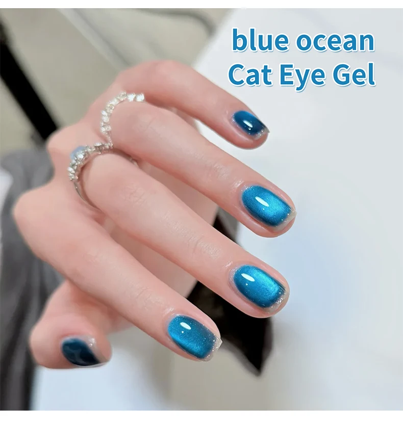 9 Colors Patting Glue Smudge Canned High Saturation Popular Semi-Solid Nail Polish Glue Nail Salon Special