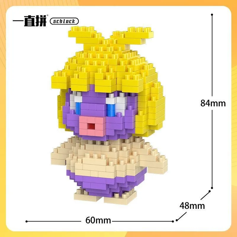 Pokemon Bausteine Kleine Cartoon Mini Block Pikachu Charizard Eevee Mewtwo Anime Montieren Action Modell Puppen Jungen Spielzeug – Detail 23