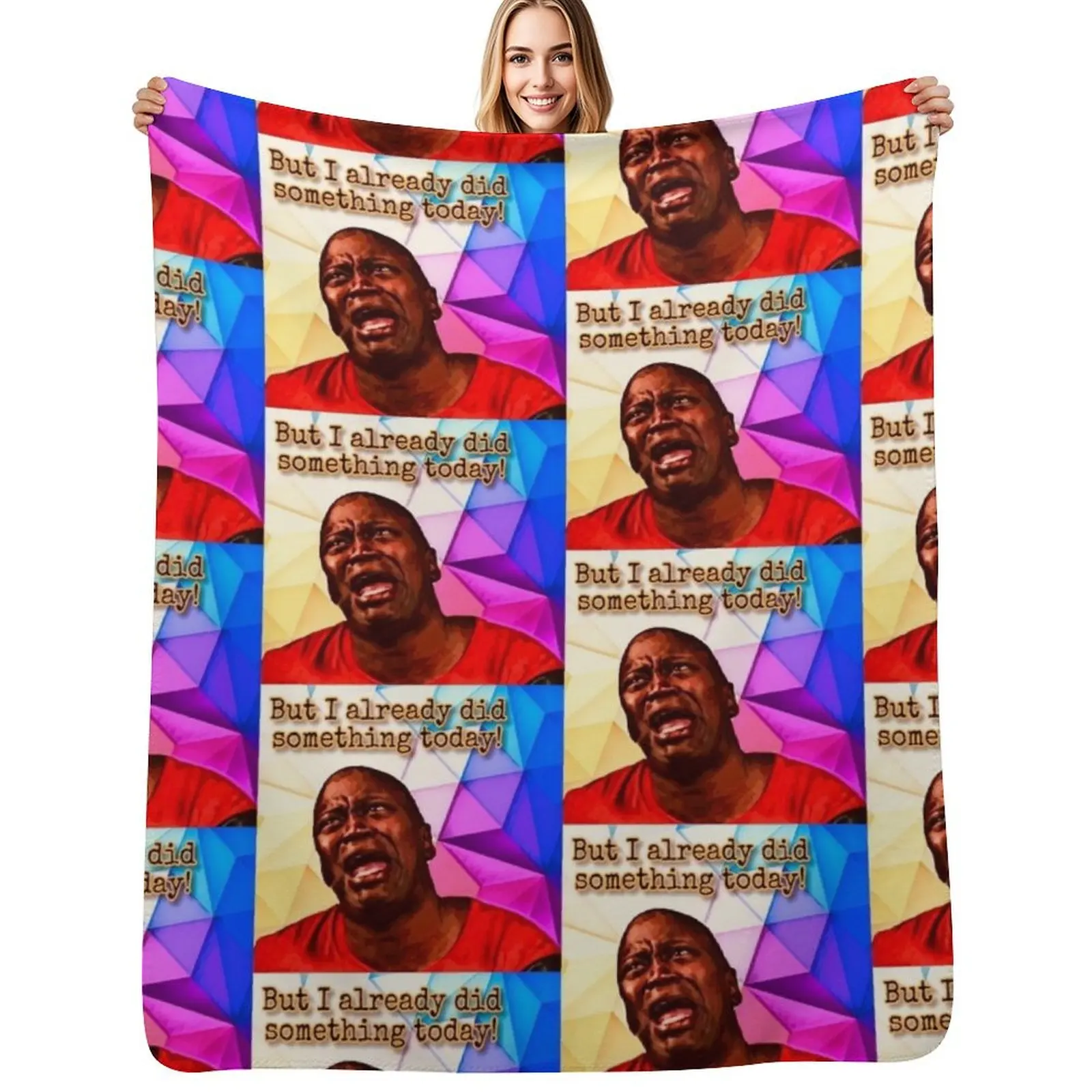

But I Already Did Something Today! Throw Blanket Soft Plush Blanket as Housewarming Gift