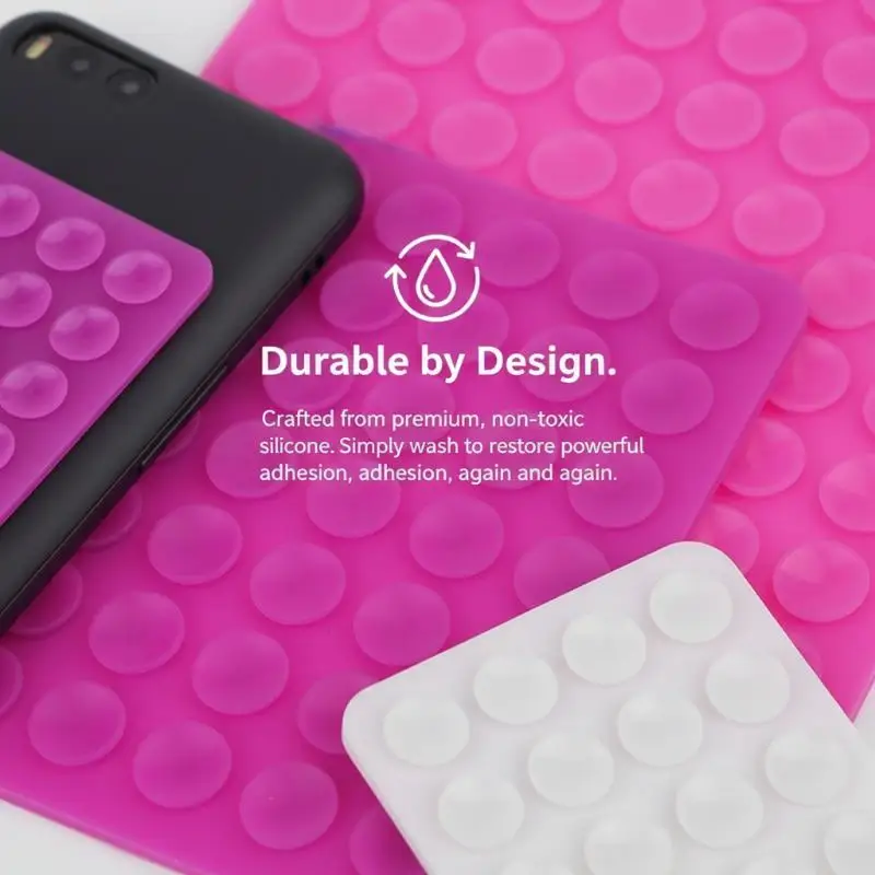 

1PC Double Side Silicone Suction Pad for Mobile Phone Holder Non Slip Suction Cup For Maintenance Table Support