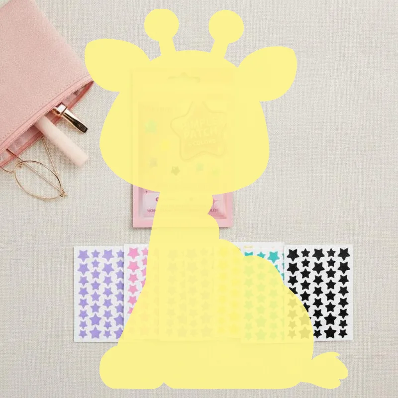 7 Colors Waterproof Star Pimple Patches Hydrocolloid 7/14/21/28 Sheets Invisible Blemish Remover for Daily Face Care