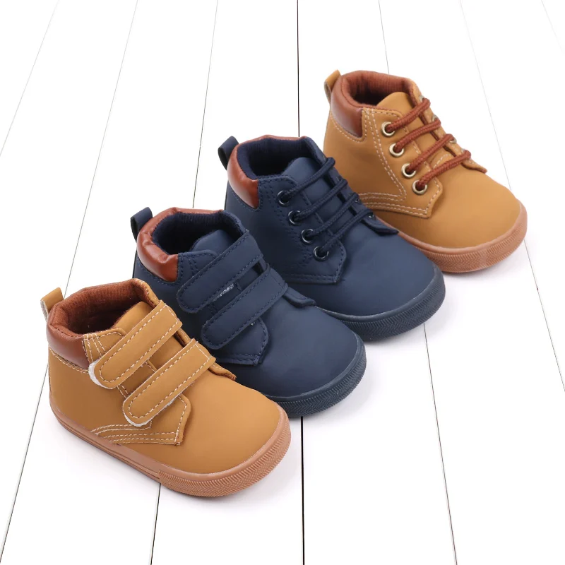 Baby Sneaker Classical Style Spring and Autumn Toddler Shoes for Boys and Girls High Quality TPR Sole Anti-slip Fashion BLS3031