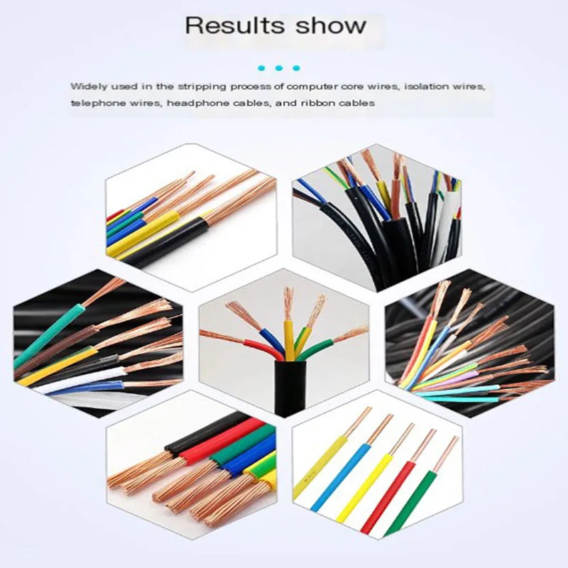1.5-25mm Vertical Pneumatic Stripping Machine Sheathed Wire Multi-strand Wire Stripping Machine
