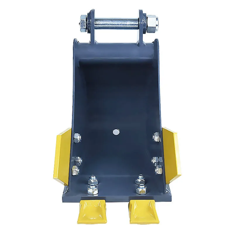 مرفق دلو رمادي صغير للحفارات 200 مم/7.87 بوصة دلو خندق للحفارات 1-1.5 طن لأعمال الأسرة والمزرعة في البستان