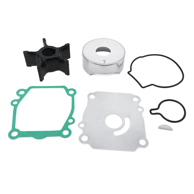 17400-92J00 Metal Water Pump Impeller Repair Kit Easy To Install Fits For Suzuki Outboards, DF115 DF140