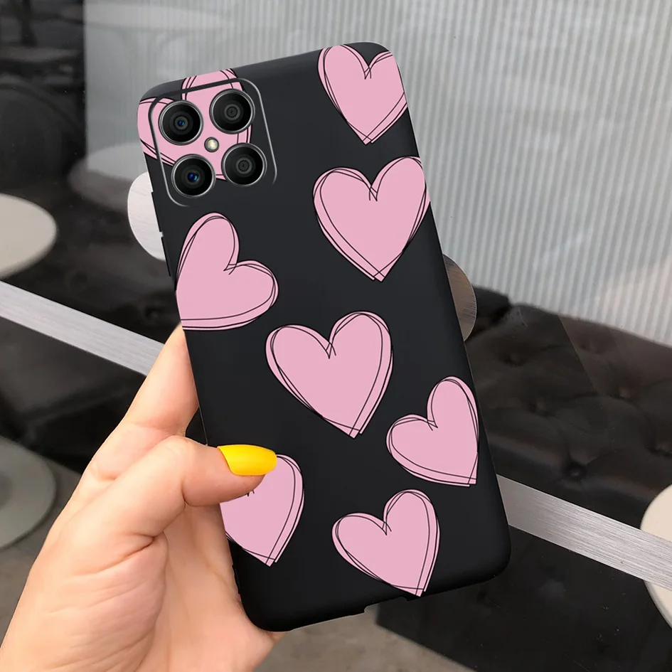 For Huawei Honor X8 Case Cover TFY-LX1 TFY-LX2 TFY-LX3 Phone Cases Feather Matte Cover For Honor X8 2022 X 8 HonorX8 Soft Fundas