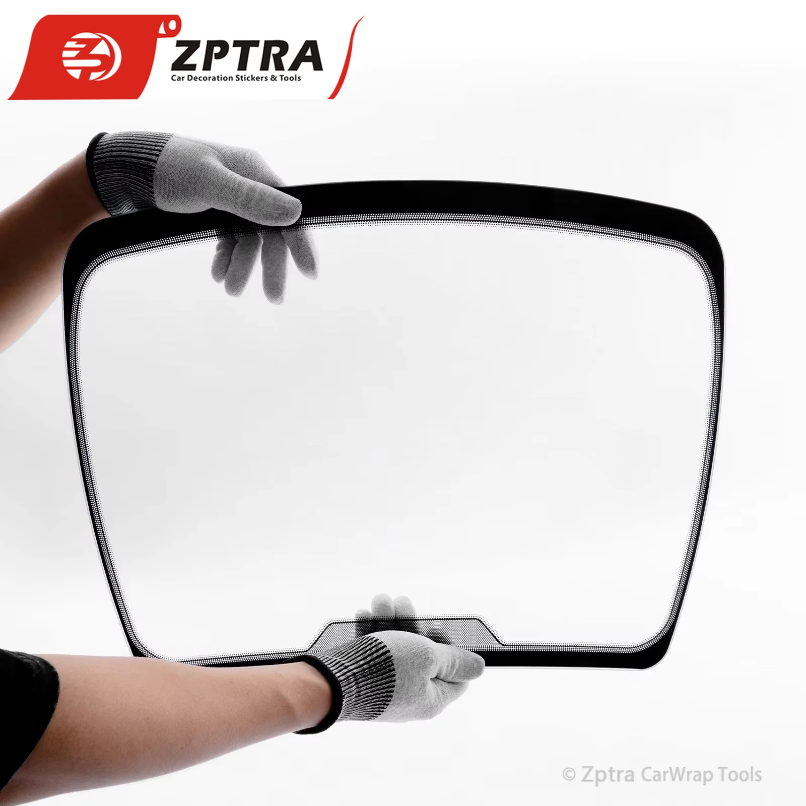 Hot Sale 48x36cm Big Tempered Glass Front Windshield Model Display Windscreen Model for Car Window Tint Film Tester