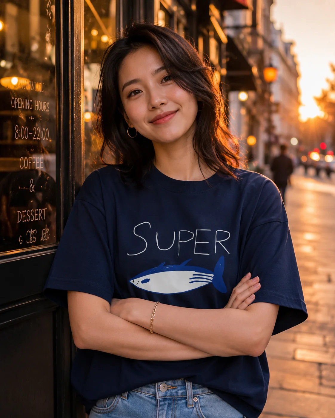T-shirts Kpop coréens Jin Supe - Summer Clothing Logo avis et prix