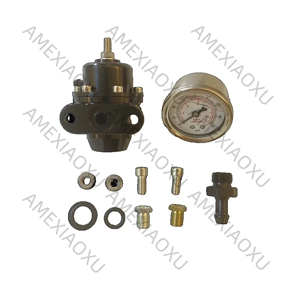 Loki J Racing Adjustable FPR+Fuel Pressure Regulator Auto Parts For Honda Civic B Series B16 B18 B17 B20 Si LS GSR D16