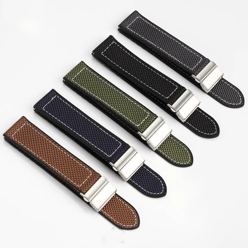 New Nylon Silicone Bottom Watch Strap for Huawei GT4 Watch Strap GT3 Watch Strap GT2 Watchgt3 Honor 4Pro Smart Watch Strap 22mm