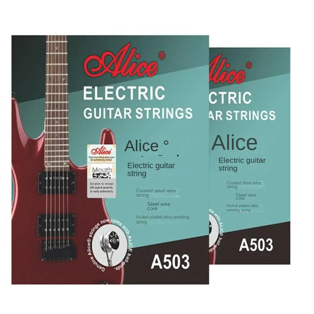 6 Strings 009 inch Coated A503SL Electric Guitar String Balanced Sound Excellent Hand Feel Clear Sound Durable Music Enthusiasts