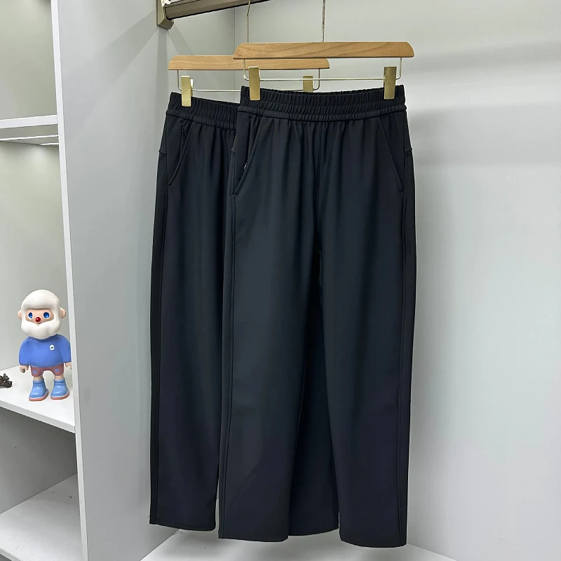 

Водонепроницаемые ветрозащитные легкие спортивные повседневные брюки Peak Heating для пар, из нейлоновой ткани, мужские и женские, прямого кроя