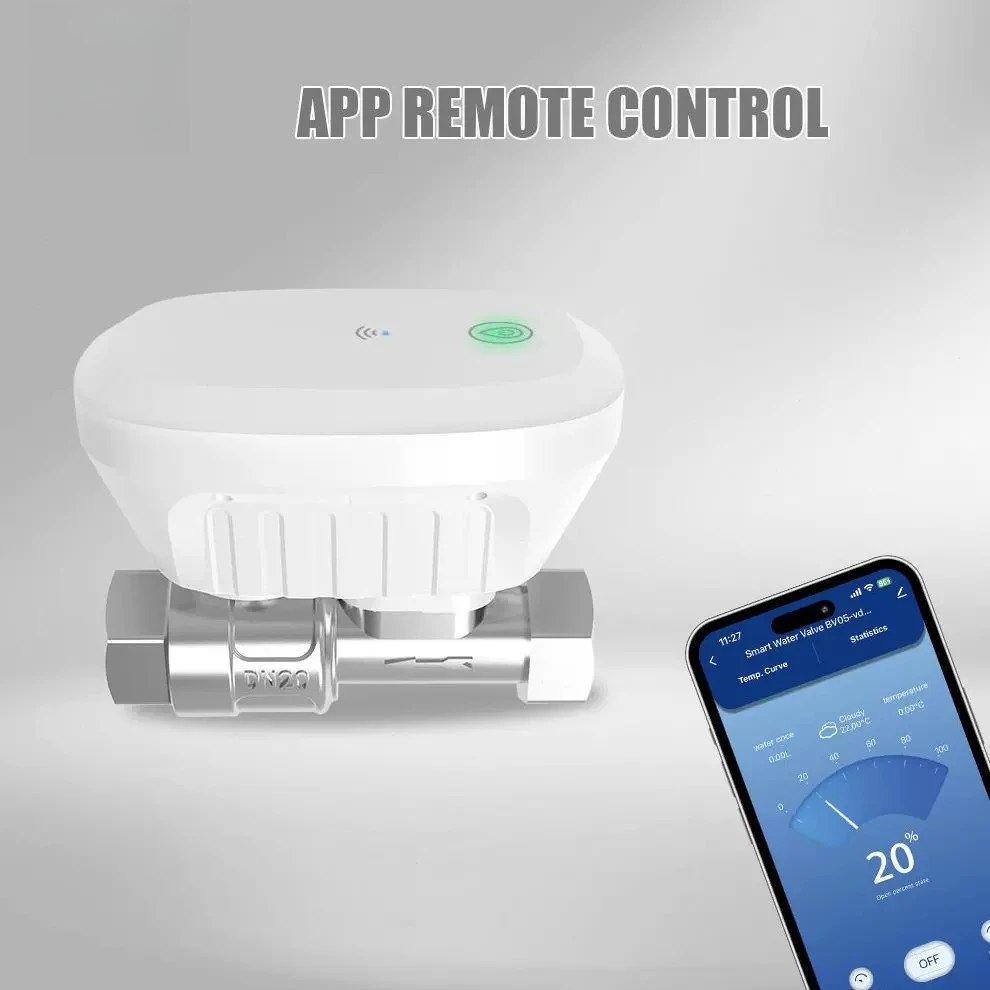 WIFI Intelligent Timed Water Valve, Flow & Leakage Detection Valve Controller