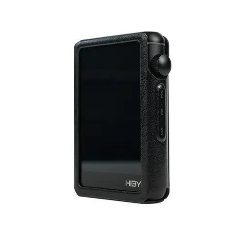 Protective Leather Shell Skin Case Cover for HiBy R3 II / R3 Gen 2 HiFi MP3 Music Player Screen Protector Tempered Glass Film